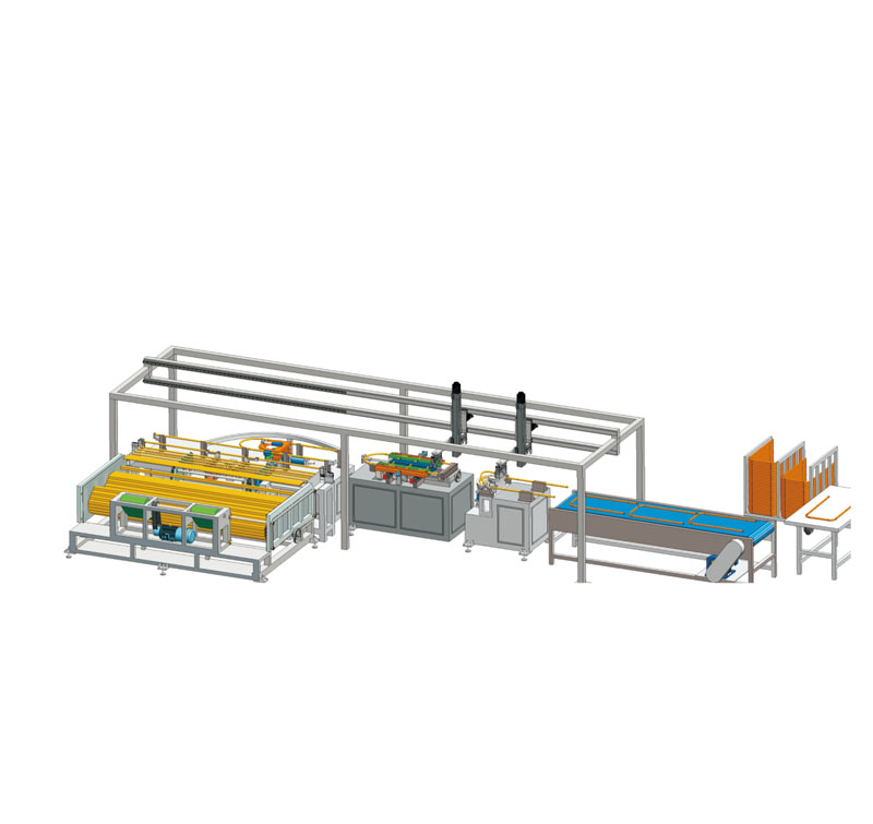 圓管梯前后、后腳自動生產(chǎn)線